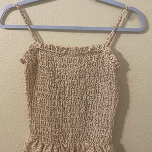 Spaghetti strap tank top